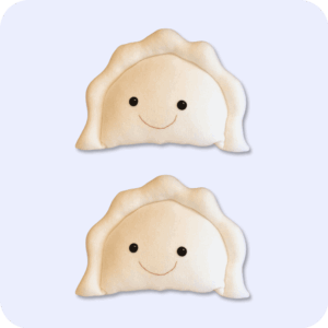 Stuffed Animal Pierogi 2PCS